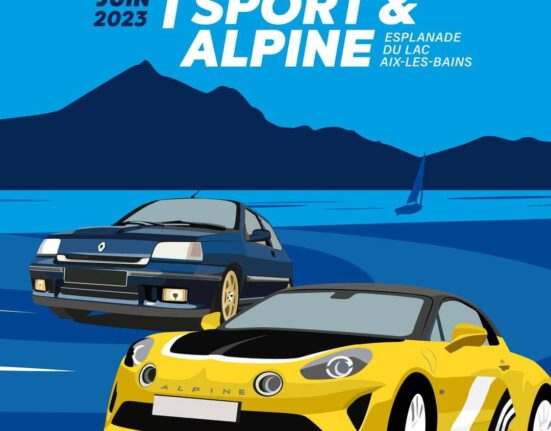 Rassemblement Renault Sport et Alpine à Aix-les-Bains