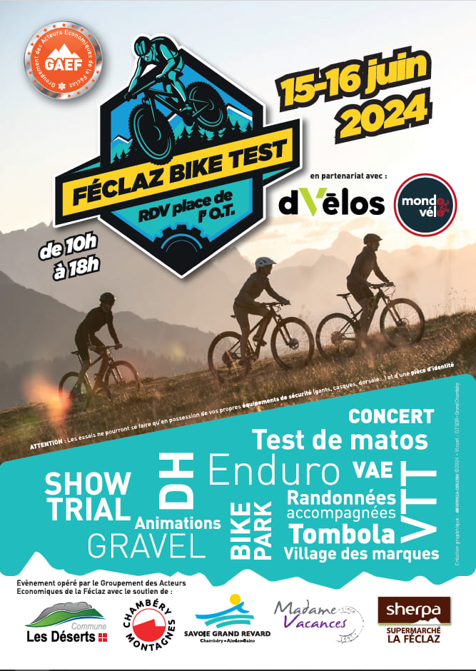 Feclaz bike Fest festival vtt test