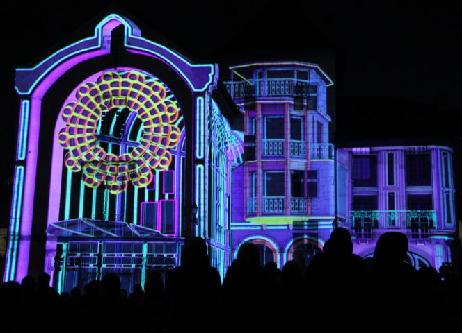 Projection des mapppings aix les bains